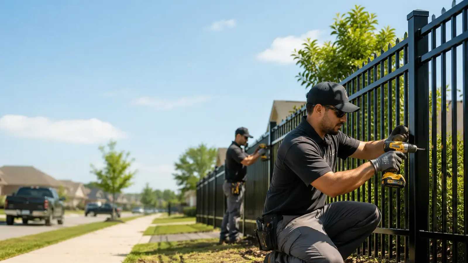 Metal Fence Installation in Mount Carroll, IL